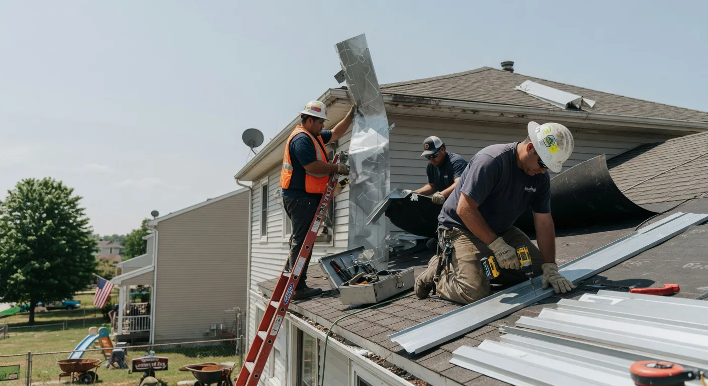 Storm Damage Metal Roof Repair in Sawyerville, AL